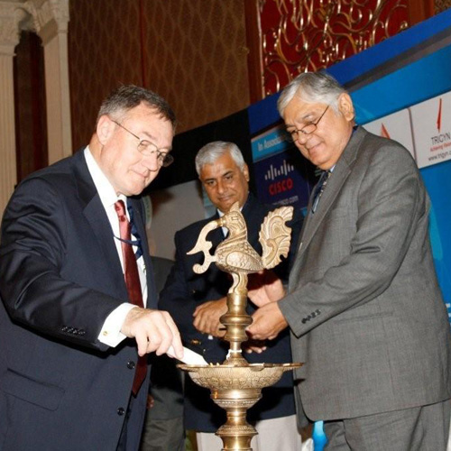 Col Jaehne-Mr. J K Sinha(member NDMA)